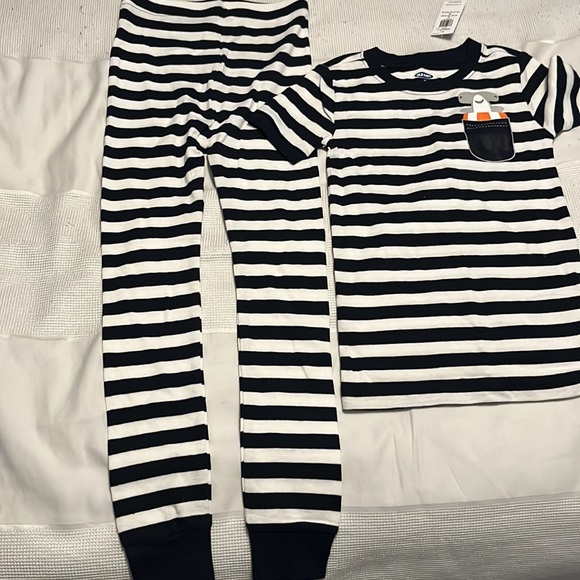 NEW boys striped PJ set - Picture 4 of 5